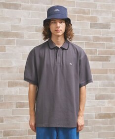 J.PRESS YORK STREET 【UNISEX】ブルドックワンポイント ポロシャツ