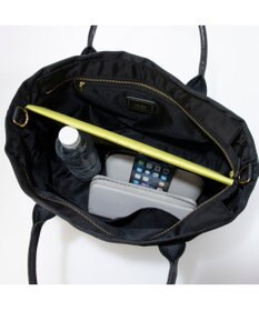 UNBILLION ペルケ perche / ナイロンドット刺繍2wayトート