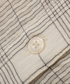 AMERICAN HOLIC シアーチェックショート丈シャツ