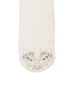 MOONBAT ルナルーチェ ロカ CHANDNI シルクコットン ビーズ刺繍ストール