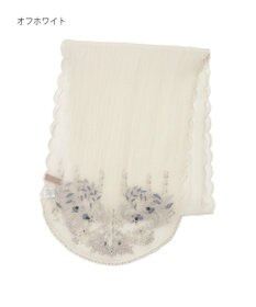 MOONBAT ルナルーチェ ロカ CHANDNI シルクコットン ビーズ刺繍ストール