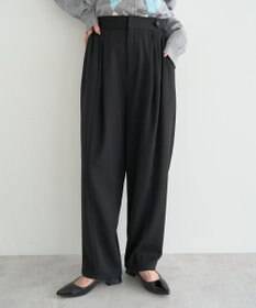 earth music&ecology タックコクーンパンツ