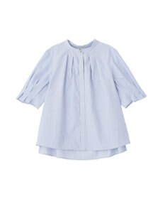 Green Parks タックショートスリーブブラウス