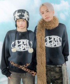 WEGO 【ユニセックス着用ITEM】サークルロゴプルオーバー