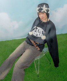 WEGO 【ユニセックス着用ITEM】サークルロゴプルオーバー