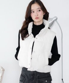 WEGO 【2025年秋冬新作】リブハイネックショートニット