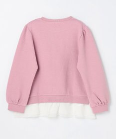 組曲 KIDS 【150-160㎝】フラワーキルト トレーナー