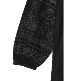 AMERICAN HOLIC インドコットン袖刺繍ワンピース