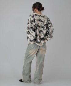 WEGO 【ユニセックス着用ITEM/ウエスト調整可】ストレートデニムパンツ