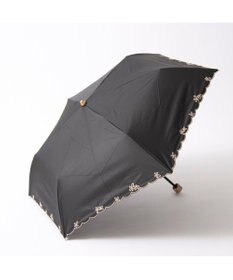 UNBILLION カシュネ cachenez / 【晴雨兼用】【日傘】 【UV カット率99.999.9％以上】PUプチフラワー刺繍ミニ折りたたみ傘