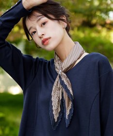 Tiaclasse 【選べる柄タイプ】プリーツスカーフ