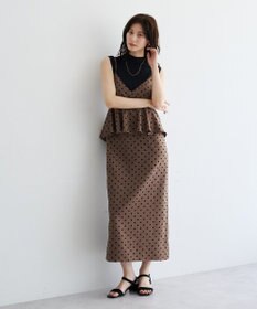 YECCA VECCA ハイネックノースリーブニット