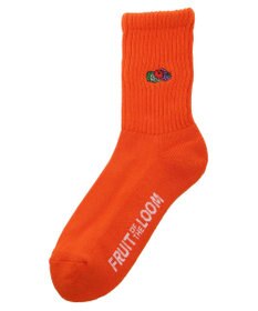 Green Parks ■ＦＲＵＩＴ　ＯＦ　ＴＨＥ　ＬＯＯＭ　刺繍３ＰソックスＡ