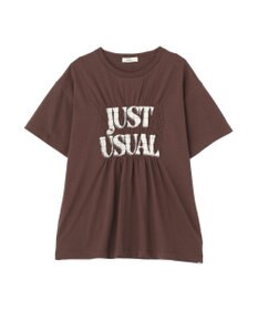 earth music&ecology シャーリングロゴTシャツ