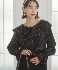 WEGO 【ANGIE VINTAGE】ラッフルブラウス