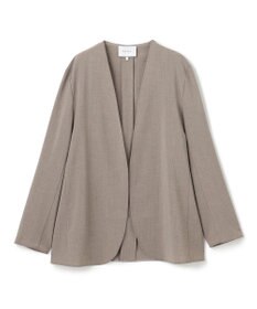 BEIGE， 【洗える/接触冷感/速乾/UVケア対応・Precious 8月号掲載】BATEAU / ボタンレスノーカラジャケット