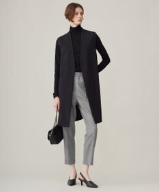 ICB 【洗える】 パウダリーチュール ハイネックトップス