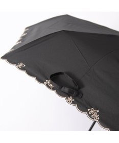 UNBILLION カシュネ cachenez / 【晴雨兼用】【日傘】 【UV カット率99.999.9％以上】PUプチフラワー刺繍ミニ折りたたみ傘