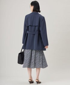 自由区 【洗える】エアフロートレンチ コート