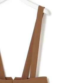 23区 トリアセダブルクロス ワイドストレート パンツ