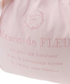 Maison de FLEUR EC限定 キャンバスダブルリボントートバッグ