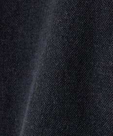 earth music&ecology フリンジロゴデニムショートパンツ