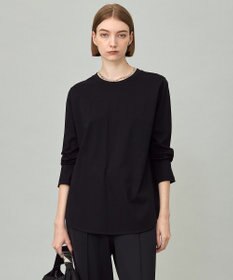 ICB L 【マシンウォッシャブル可】シンプルジャージー ロングスリーブTシャツ