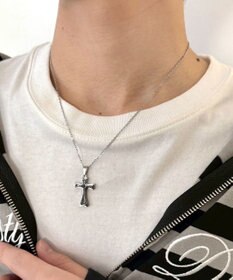 WEGO Mクロスモチーフネックレス