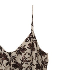 YECCA VECCA アートプリントキャミワンピース