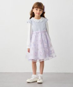 ANY KIDS レース襟カットソーブラウス