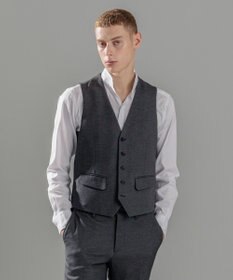 JOSEPH HOMME 【LEON 掲載】ウーステッドモックロディ ジレ