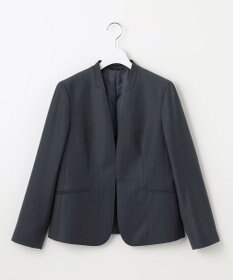 J.PRESS LADIES L 【セットアップ対応】BAHARIYE1 ノーカラー ジャケット