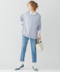 23区 PELLICO セミスクエアトゥ バックル パンプス