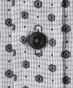 JOSEPH ABBOUD 【イージーケア】小紋プリント 半袖シャツ