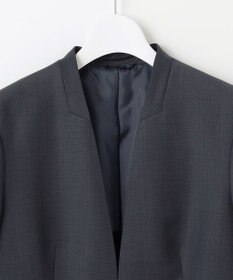 J.PRESS LADIES L 【セットアップ対応】BAHARIYE1 ノーカラー ジャケット