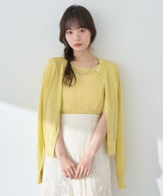 earth music&ecology ＳＥＴ２点シアーニットプルオーバー＋カーディガン