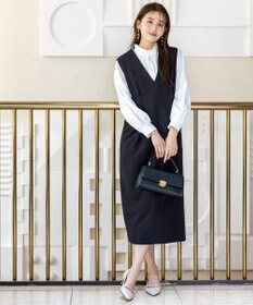 ANY SIS 【優木まおみさんコラボ】秒映えセレモニー ブラウス × ジャンパースカート