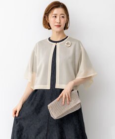 23区 S 【APPLAUDIR】グロッシーニット ボレロカーディガン