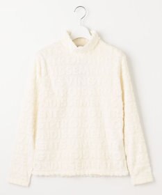 23区GOLF 【WOMEN】フェイクファーロゴモックネック