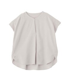 YECCA VECCA 【マシンウォッシャブル】サラサラスキッパーブラウス