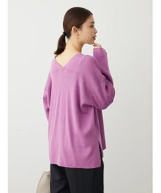 Green Parks 洗える　ミラノリブ編みニットプルオーバー