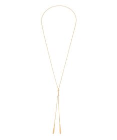 23区 ドロップメタル ラリエット ネックレス