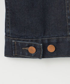 JOSEPH ABBOUD 【軽量/ストレッチ/JAPANファブリック/きれいめ】コーテッドストレッチデニム ジャケット