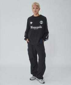 WEGO 【ユニセックス着用ITEM】ラインゲームロゴT（LS）