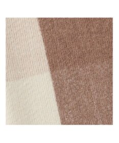 MOONBAT estaa とろーりマフラー クリーミーチェック／手洗い可