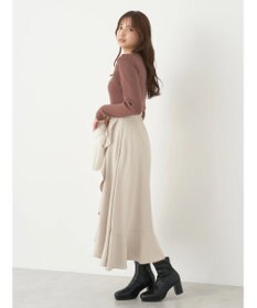 earth music&ecology シアードッキングニットプルオーバー