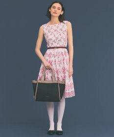 TOCCA 【A4サイズ対応・撥水】SIDE RIBBON BUCKET TOTE トートバッグ