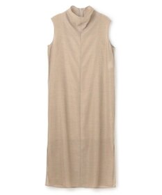 BEIGE， 【洗える・吸水速乾・防シワ・eclat 7・8月号掲載】LIATRIS / オフタートルノースリーブワンピース