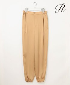 23区 S 【R(アール)】トリアセサテン ドロストパンツ