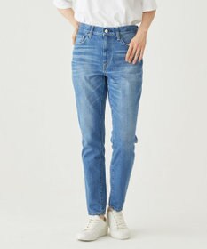 caqu FS relaxpencil Ⅱ 腰回りユッタリ テーパードデニム